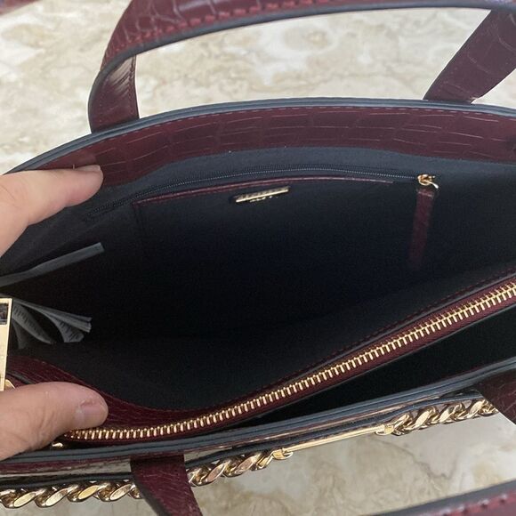 NEW! Aldo Nilo Croc Embossed Large Tote/Work Bag - Picture 11 of 13